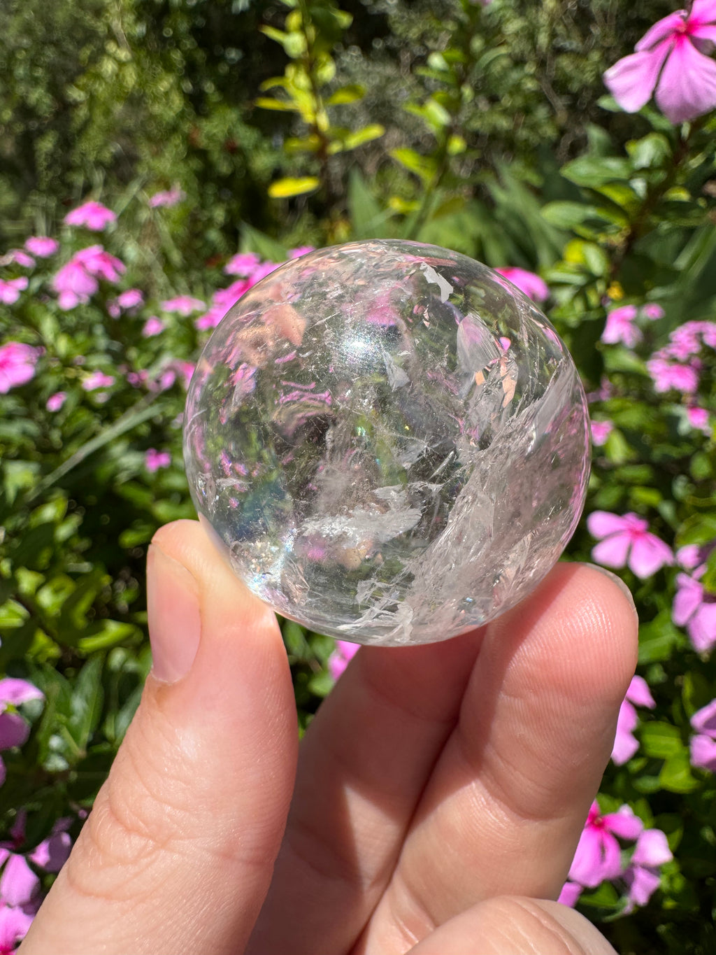 Clear Quartz Sphere - High Quality