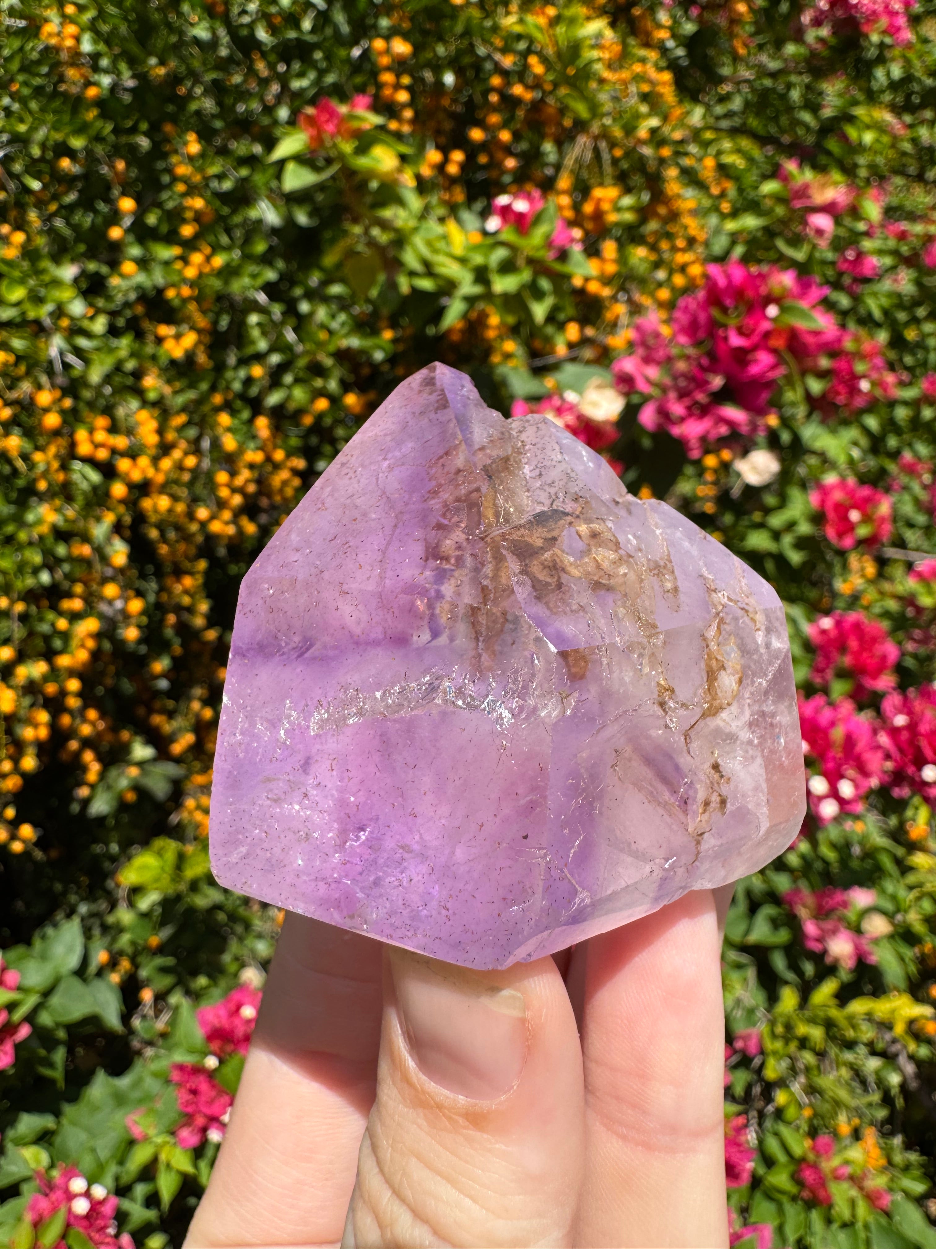 Inclusion Amethyst Freeform