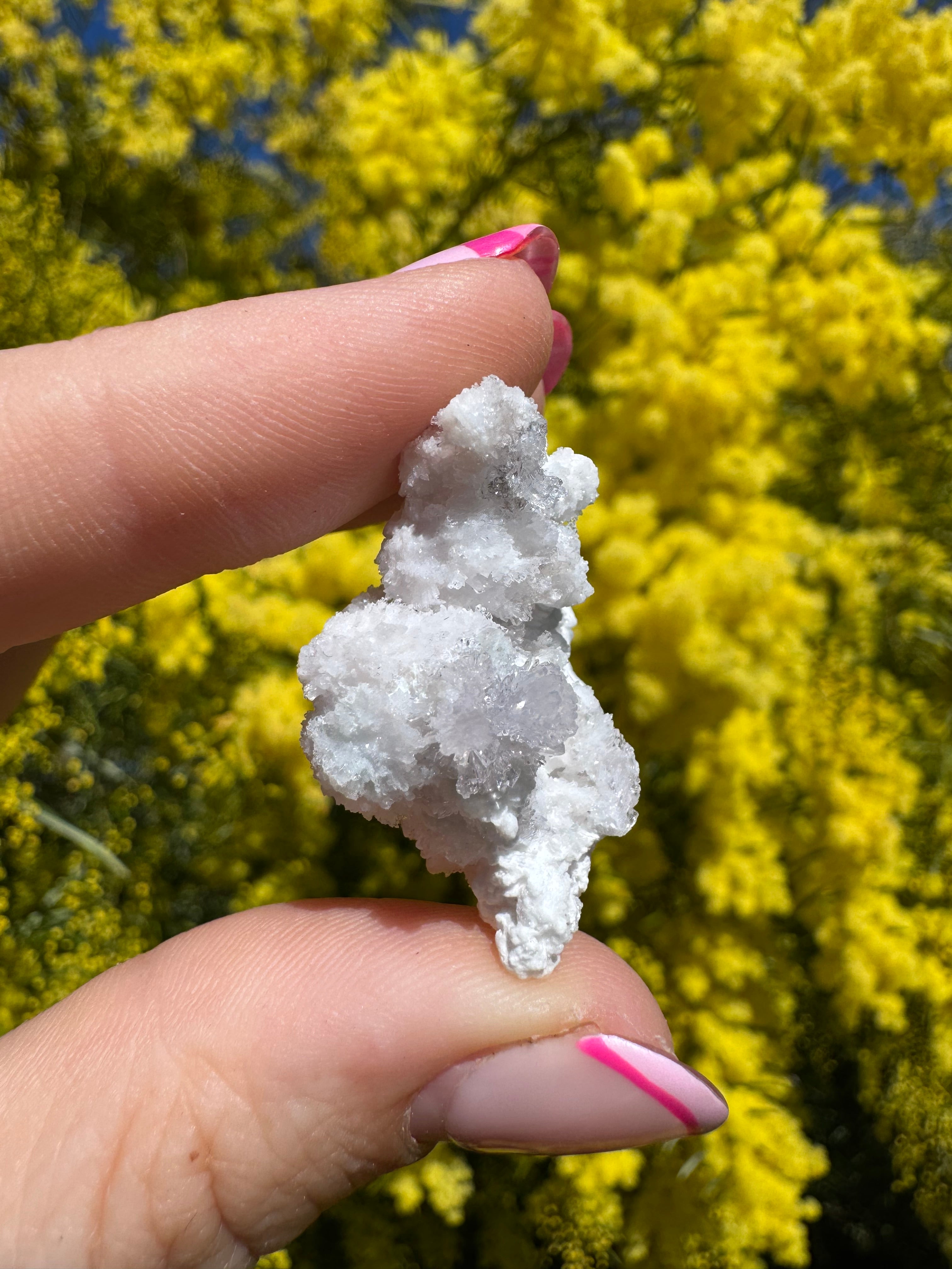 Creedite With Limonite Specimen