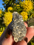 Pink Apatite On Mica Matrix Specimen