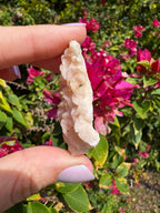 Pink Dolomite With Chalcopyrite Specimen