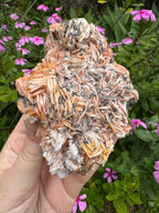 Cerussite on Barite Cluster Specimen