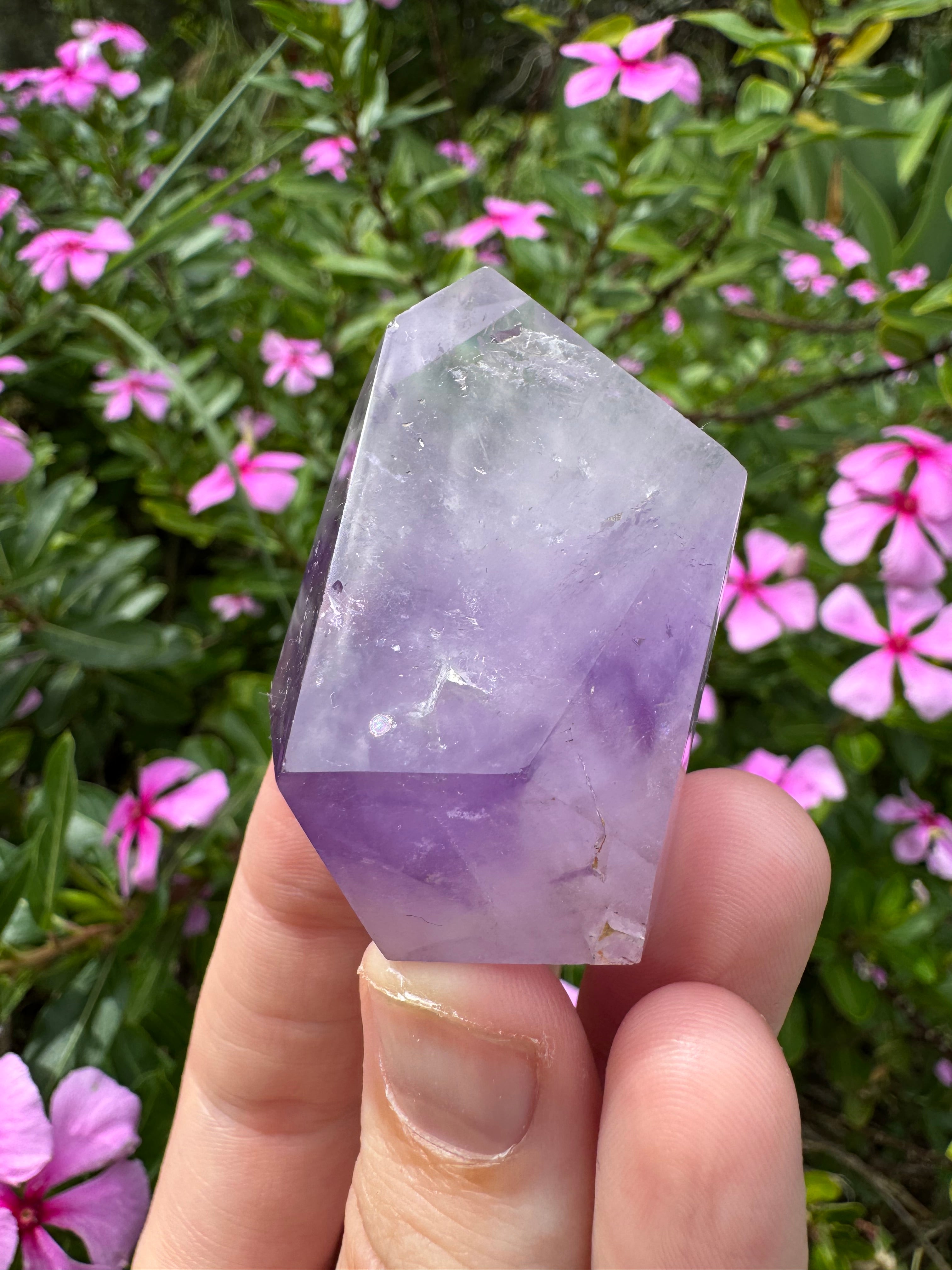 Amethyst Faceted Freeform