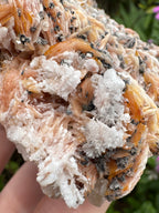 Cerussite on Barite Cluster Specimen