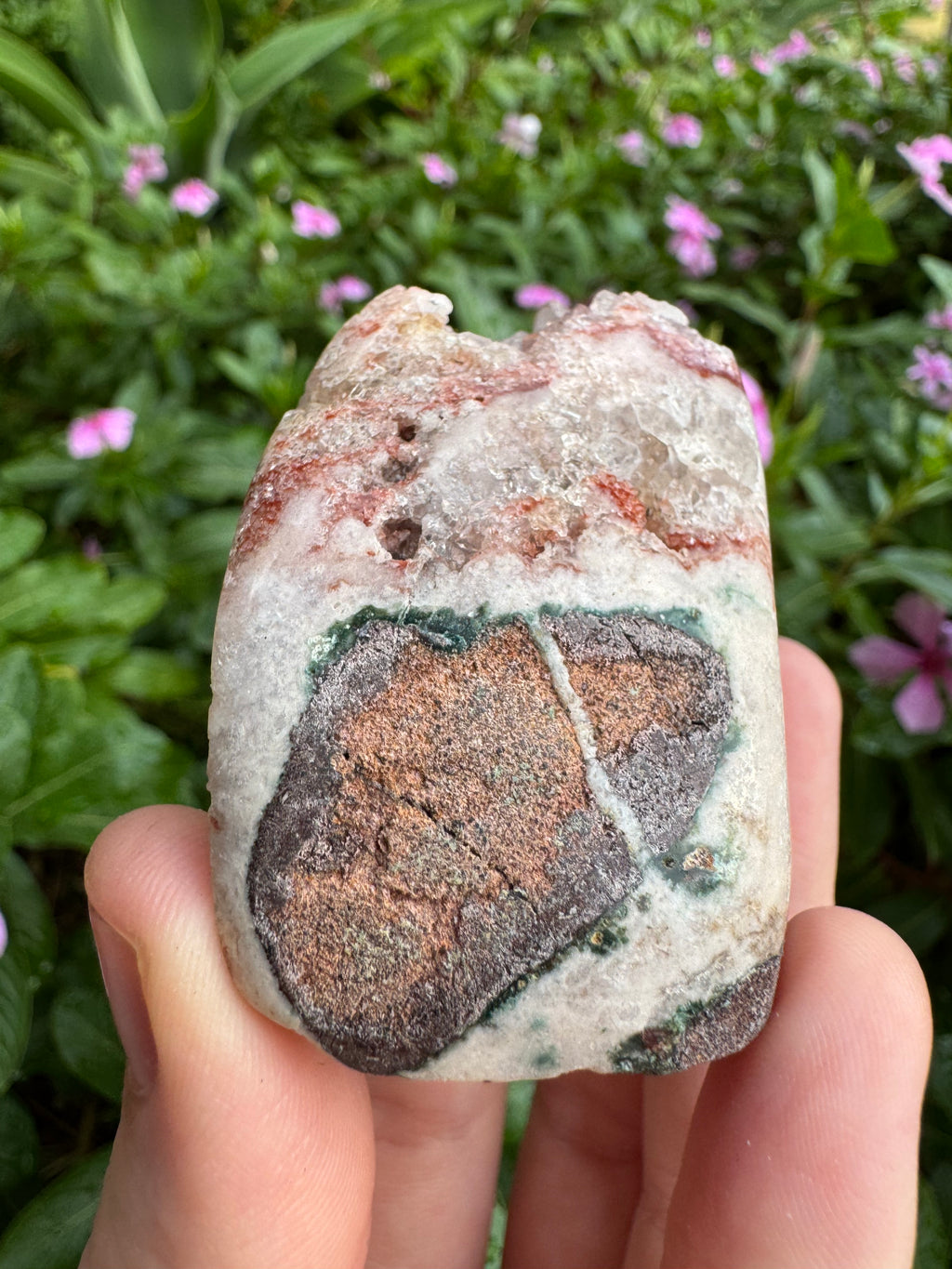 Pink Amethyst Freeform Cluster