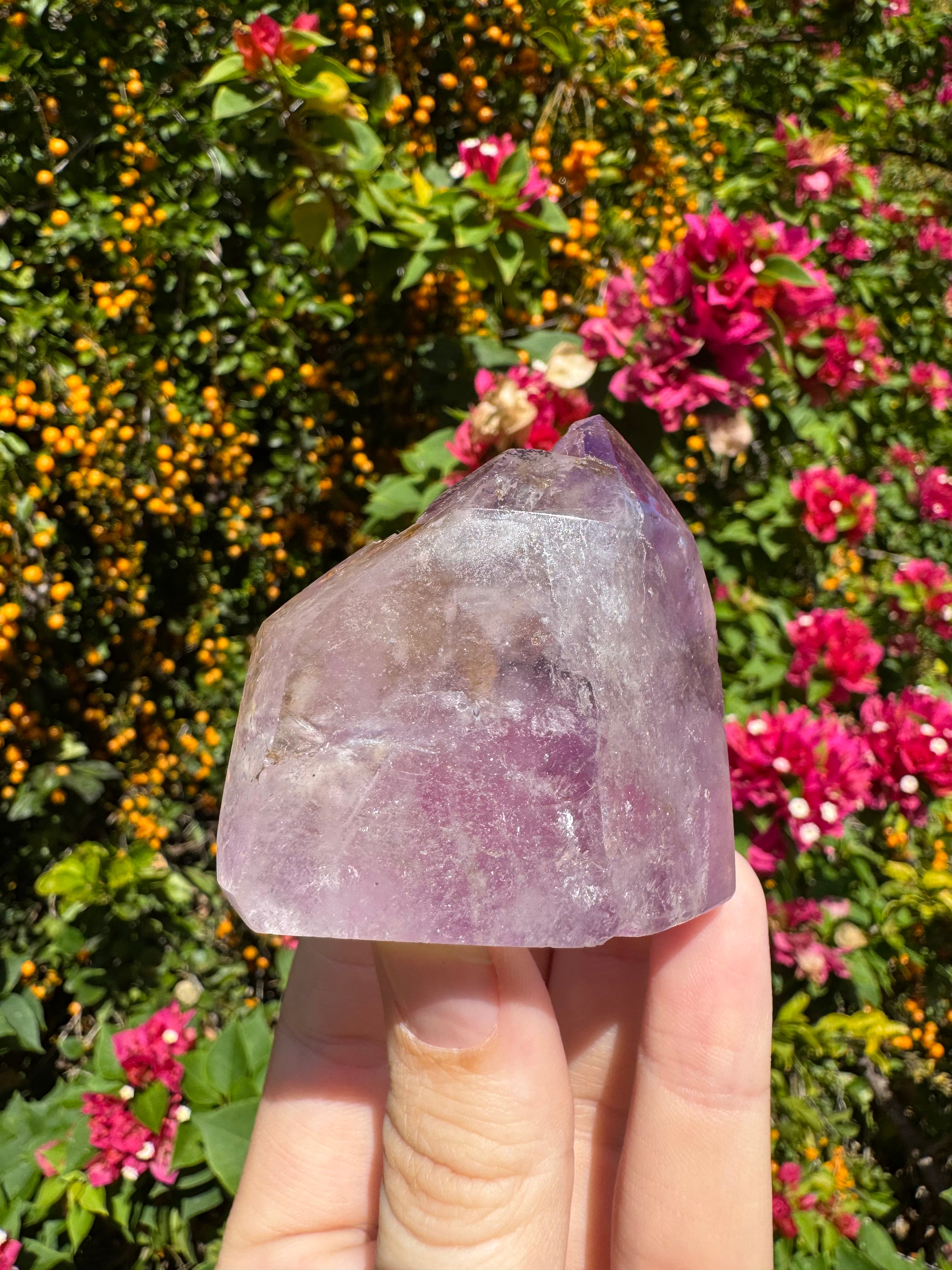 Inclusion Amethyst Freeform