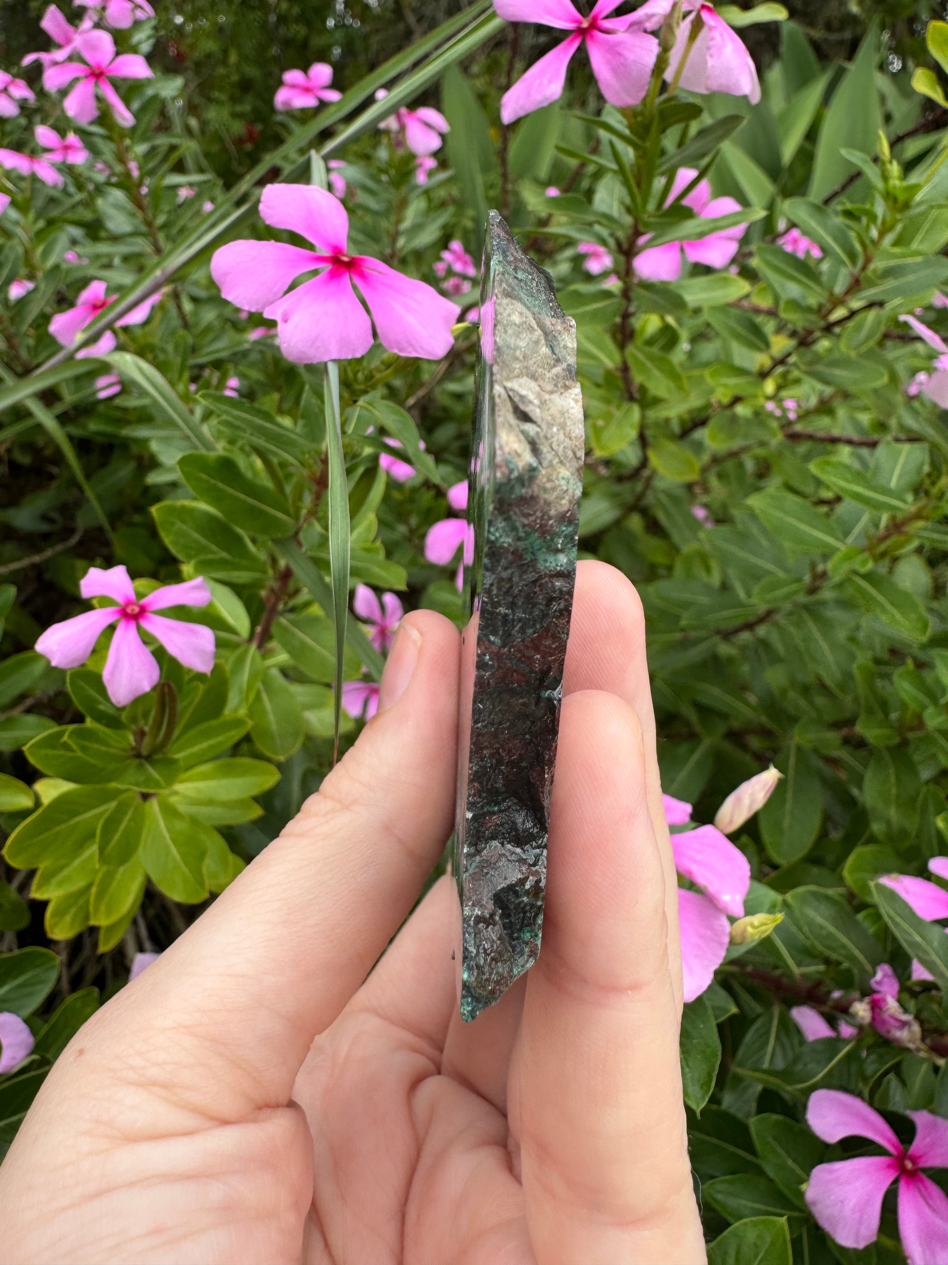 Shattuckite Slice with Stand