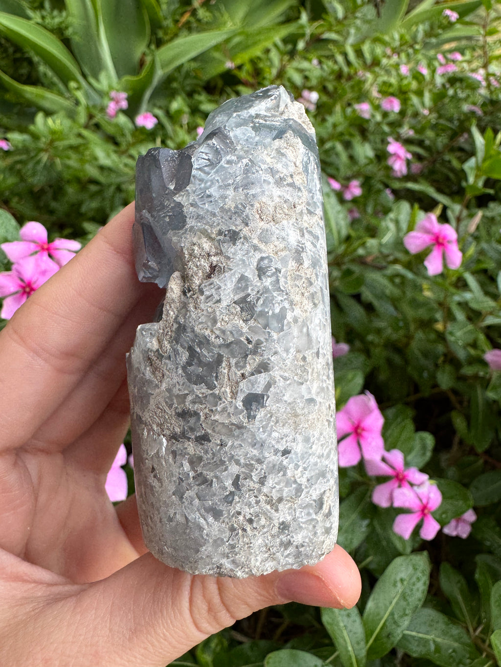 Celestite Cluster Tower
