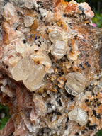 Cerussite on Barite Cluster Specimen