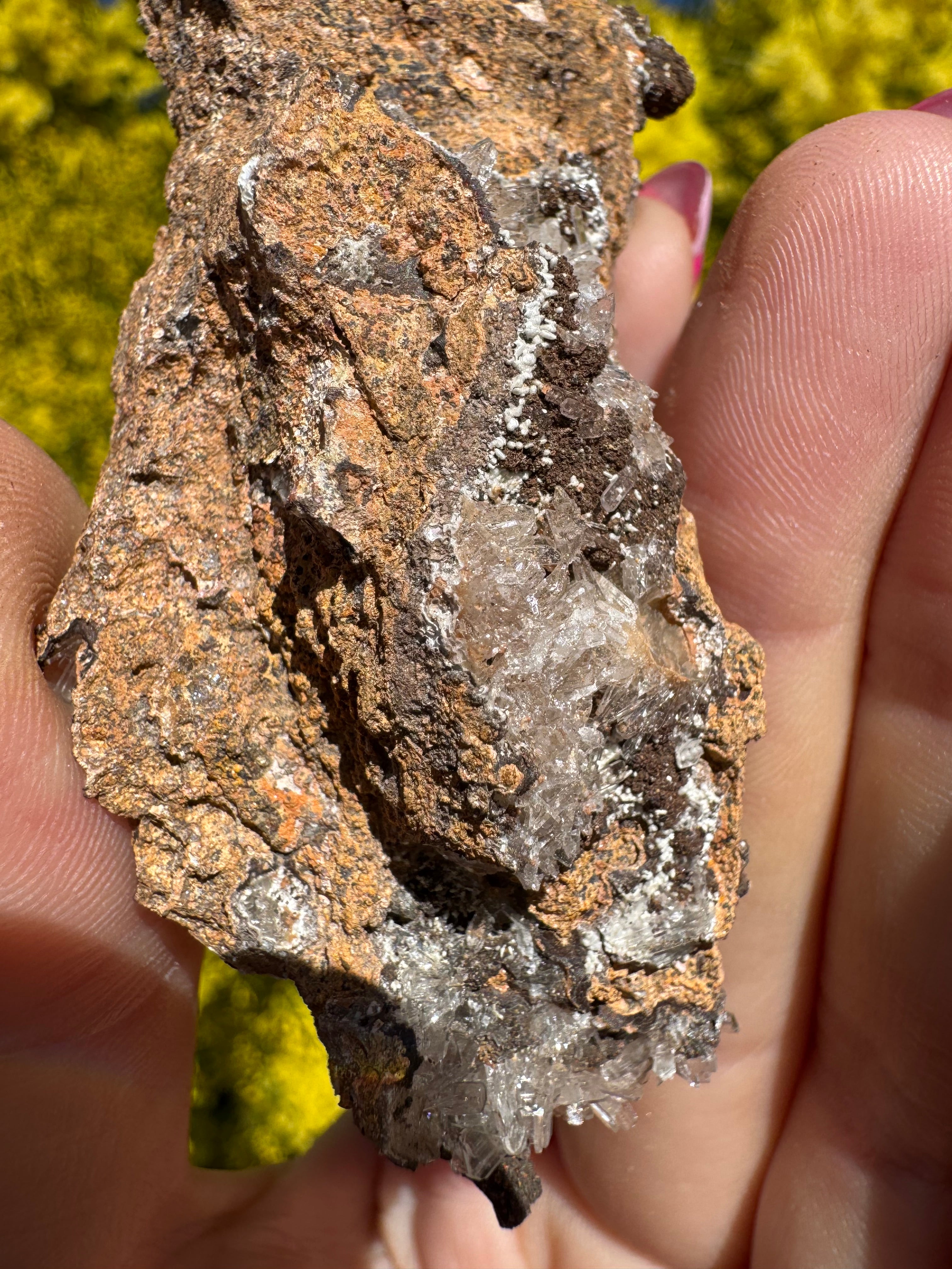 Clear Hemimorphite Cluster - Durango Mexico