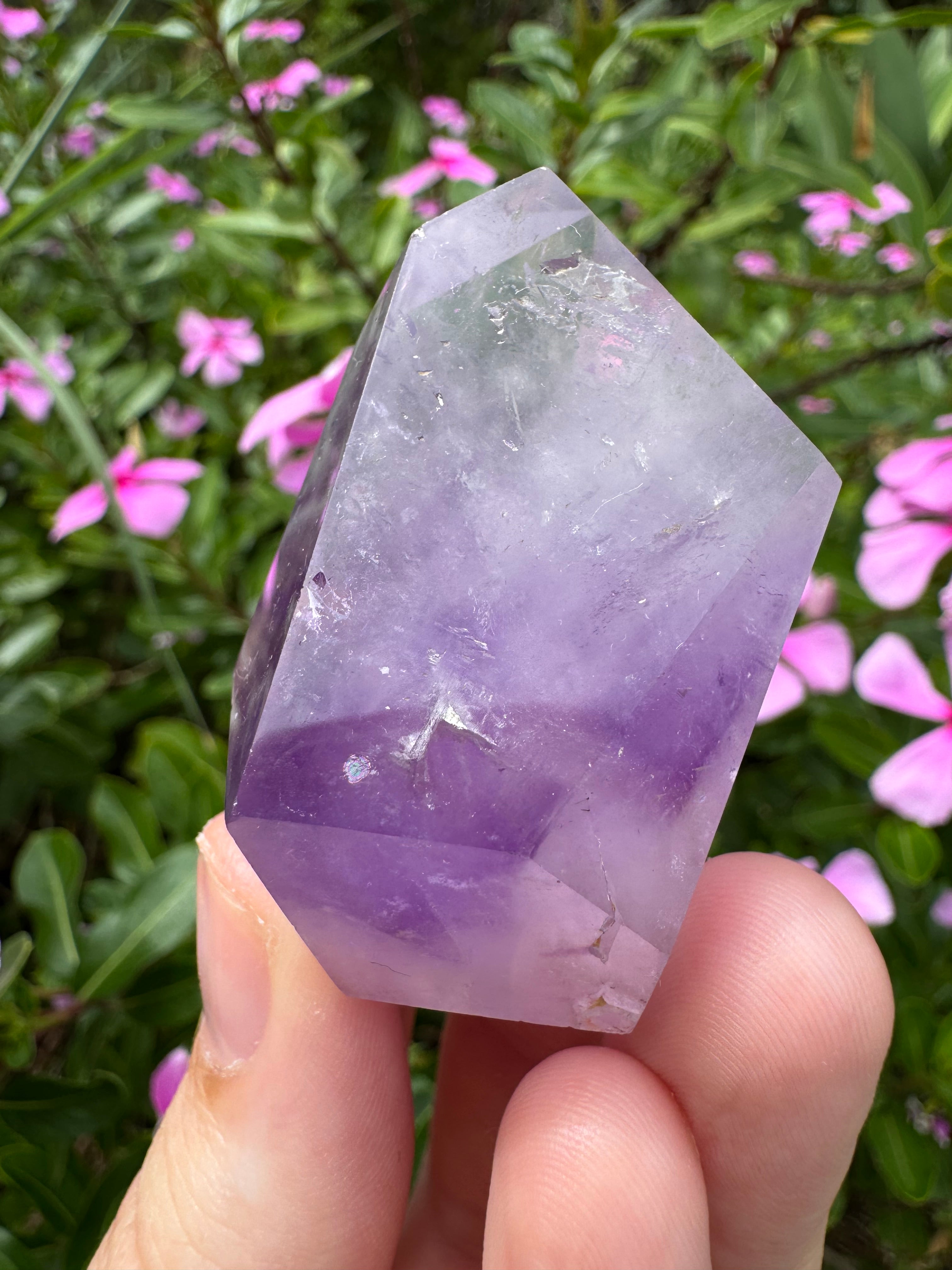 Amethyst Faceted Freeform
