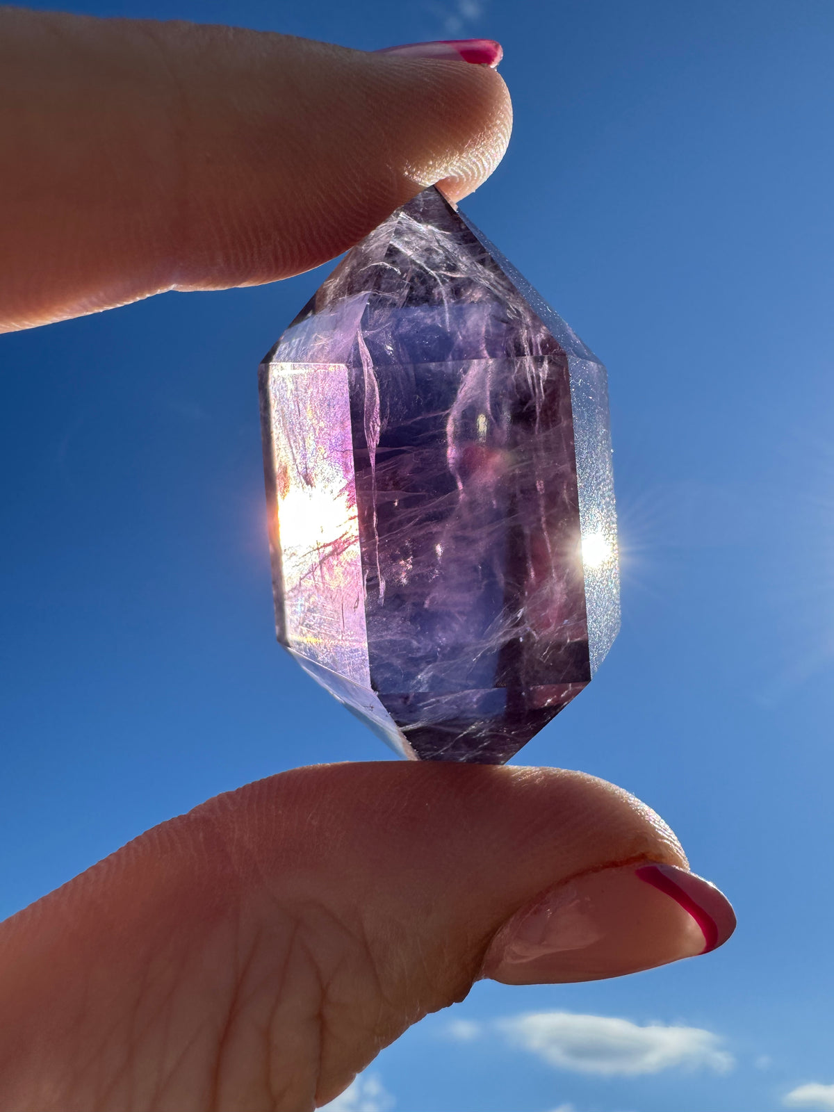 Amethyst Double Terminated Point