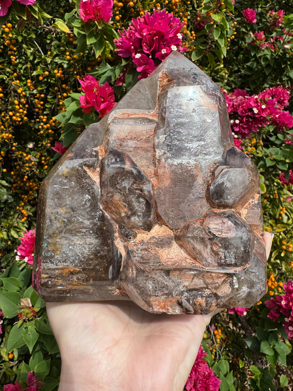Inclusion Smoky Quartz ‘Castle’ Freeform