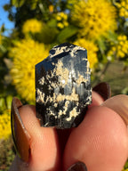 Black Tourmaline With Feldspar Specimen