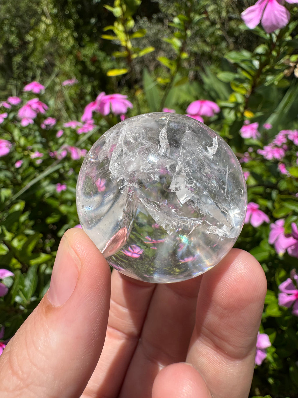 Clear Quartz Sphere - High Quality