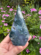 Moss Agate Flame