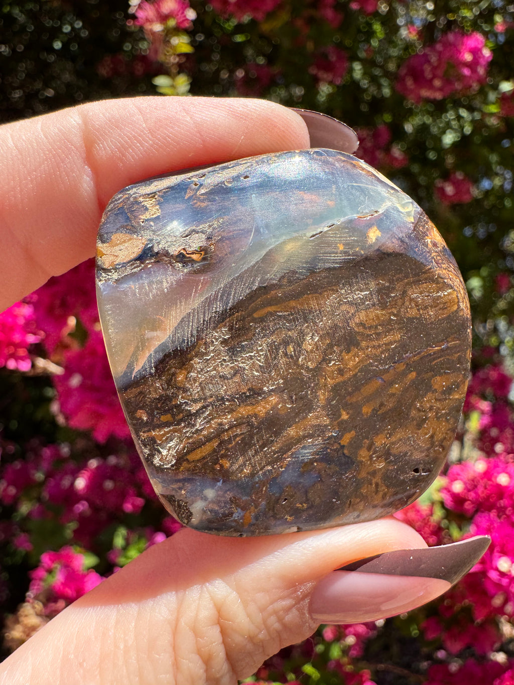 Opale boulder polie | Karoit