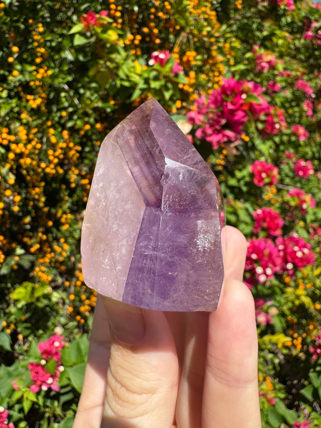 Inclusion Amethyst Freeform