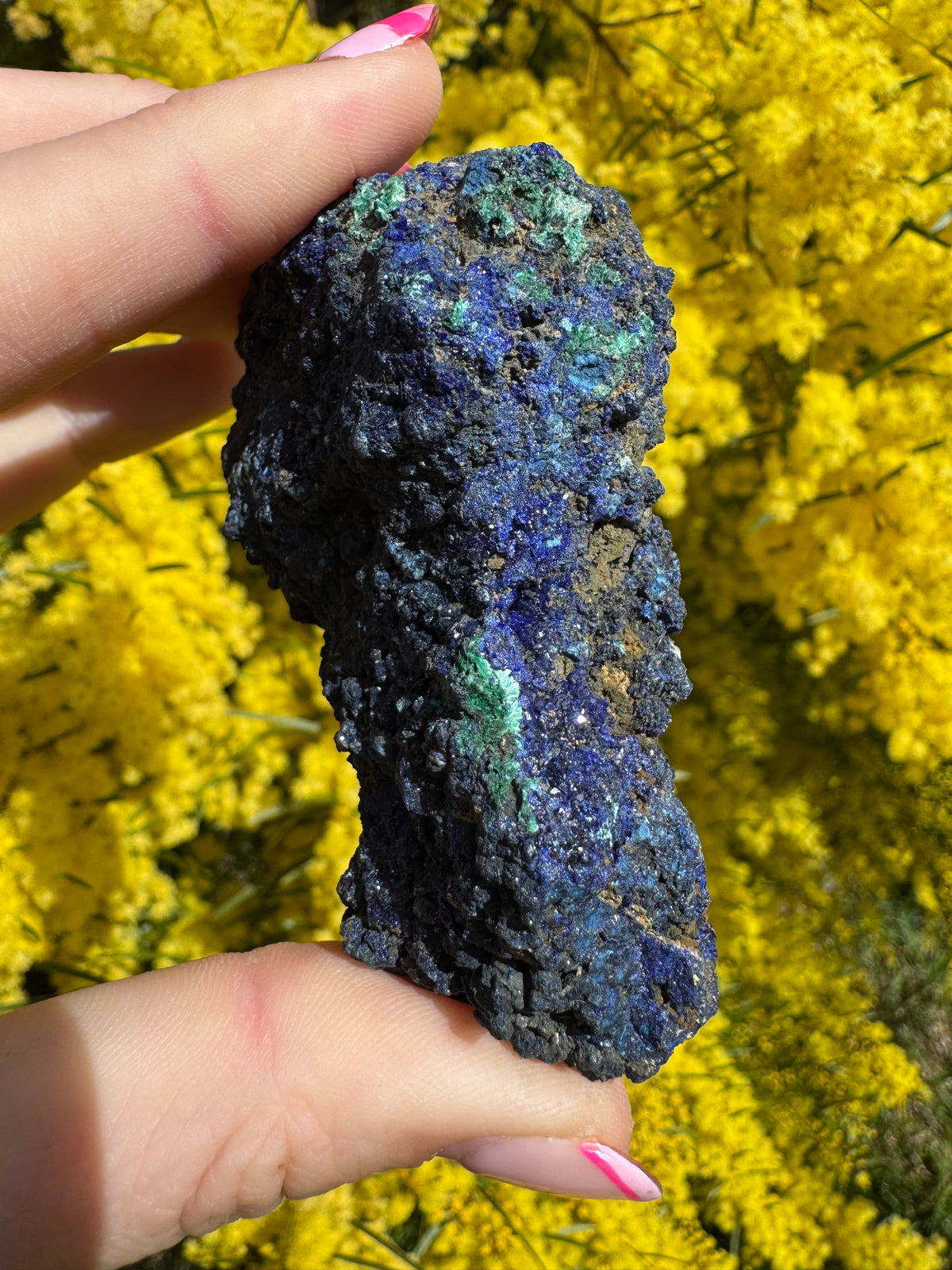 Azurite and Malachite Specimen