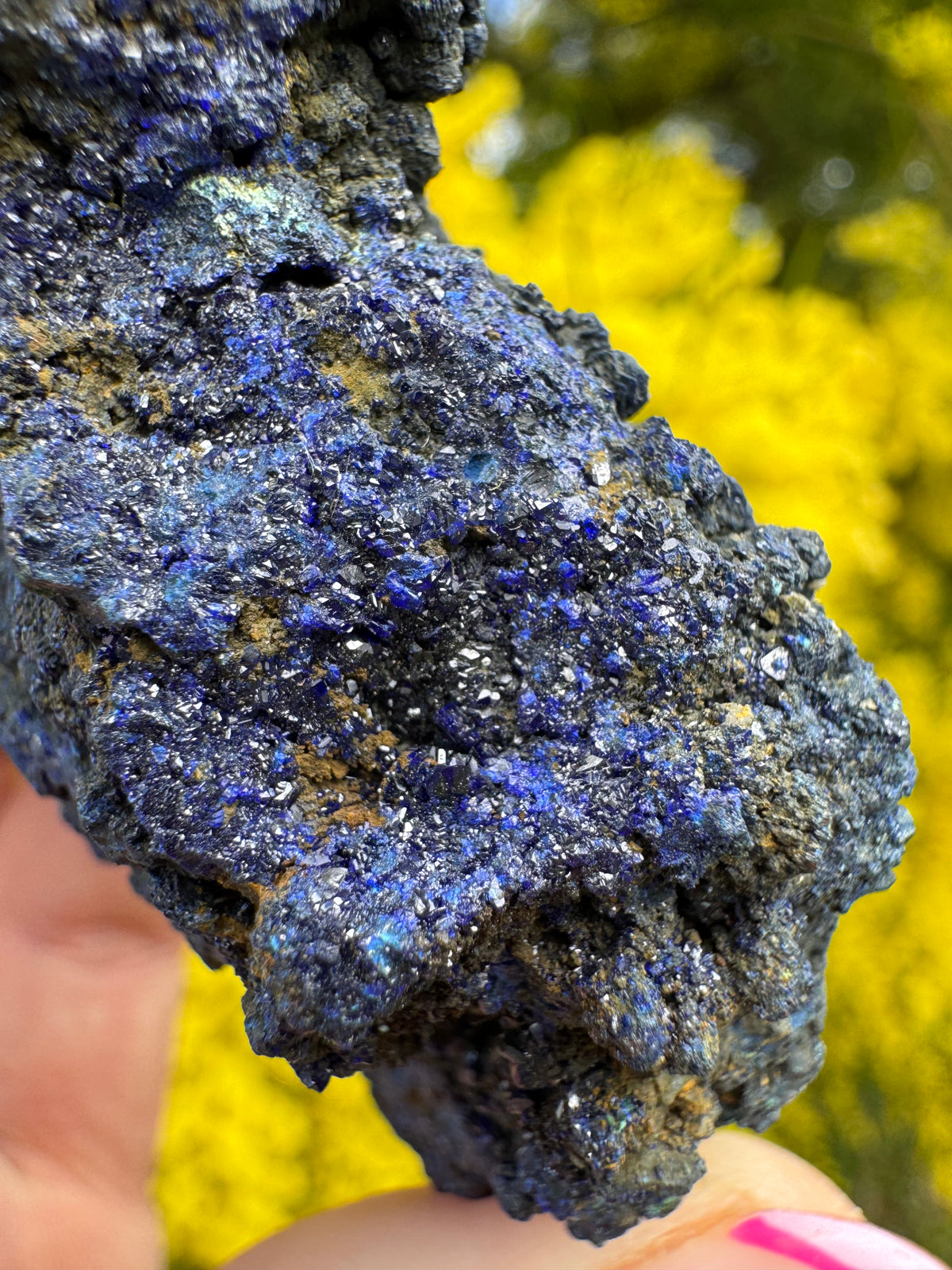 Azurite and Malachite Specimen