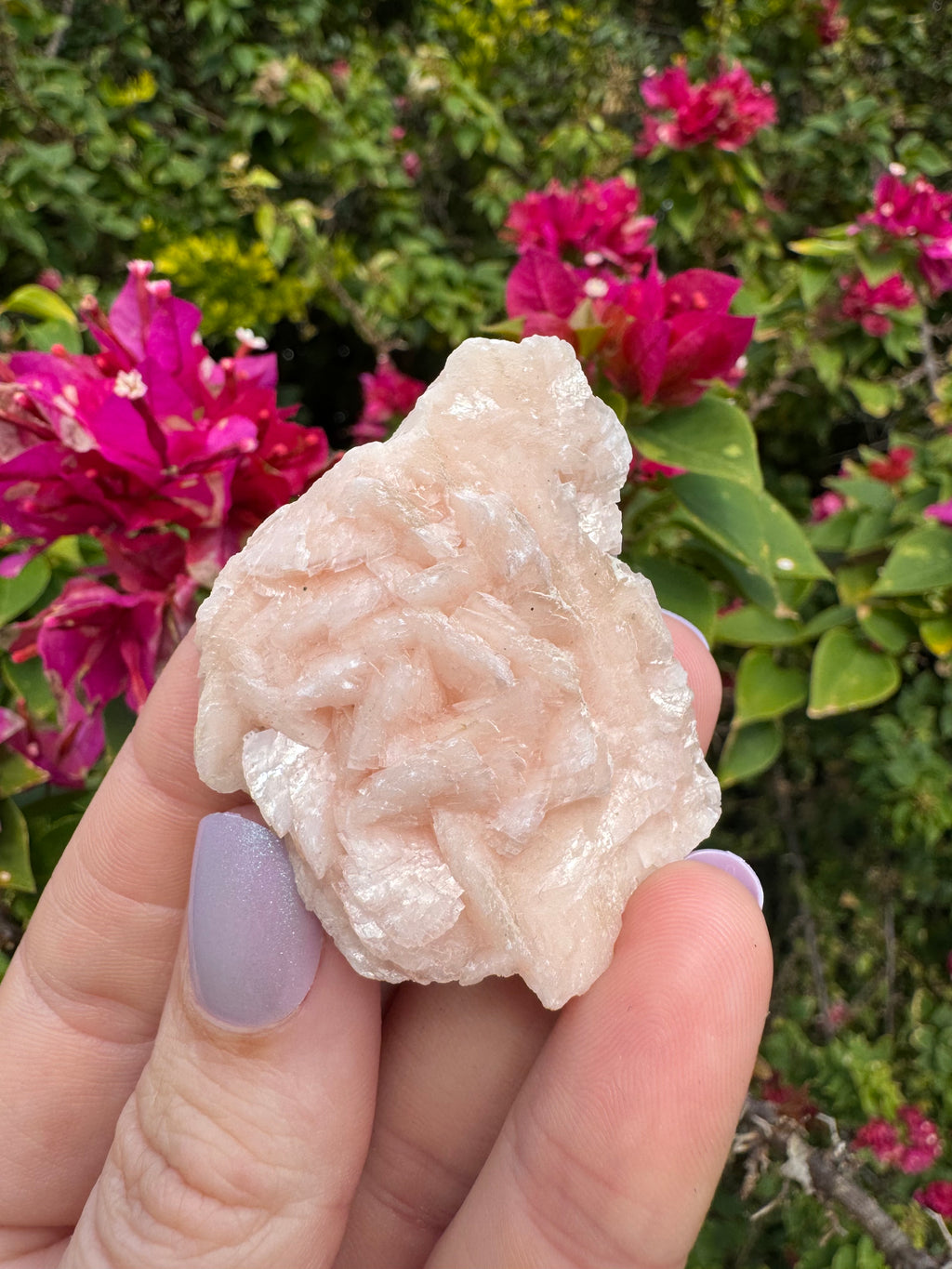 Pink Dolomite With Chalcopyrite Specimen