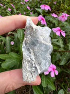 Blue Cubic Fluorite Cluster