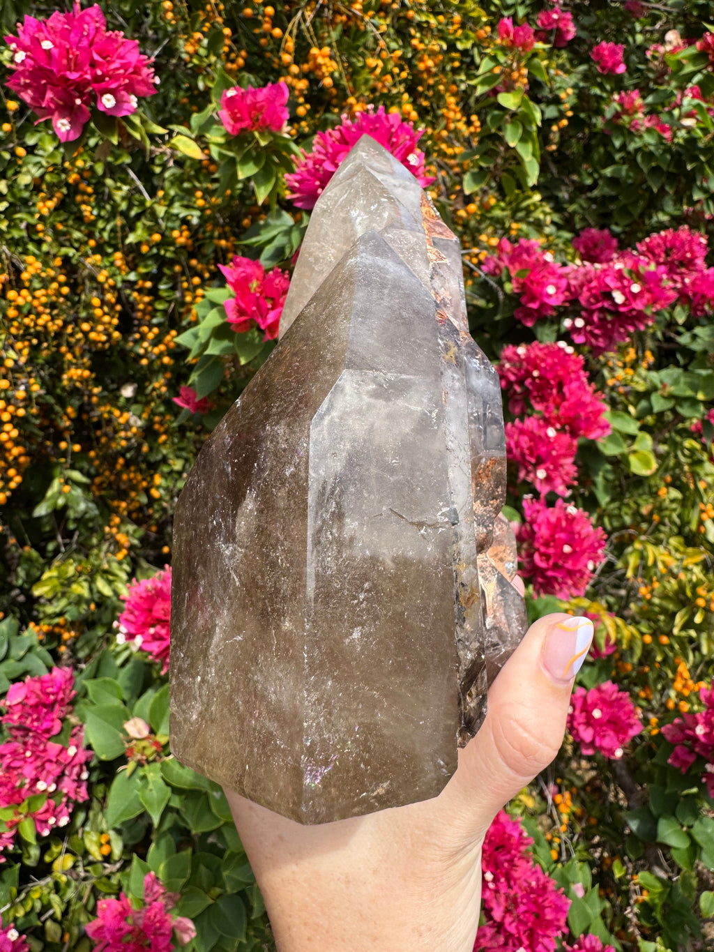 Inclusion Smoky Quartz ‘Castle’ Freeform