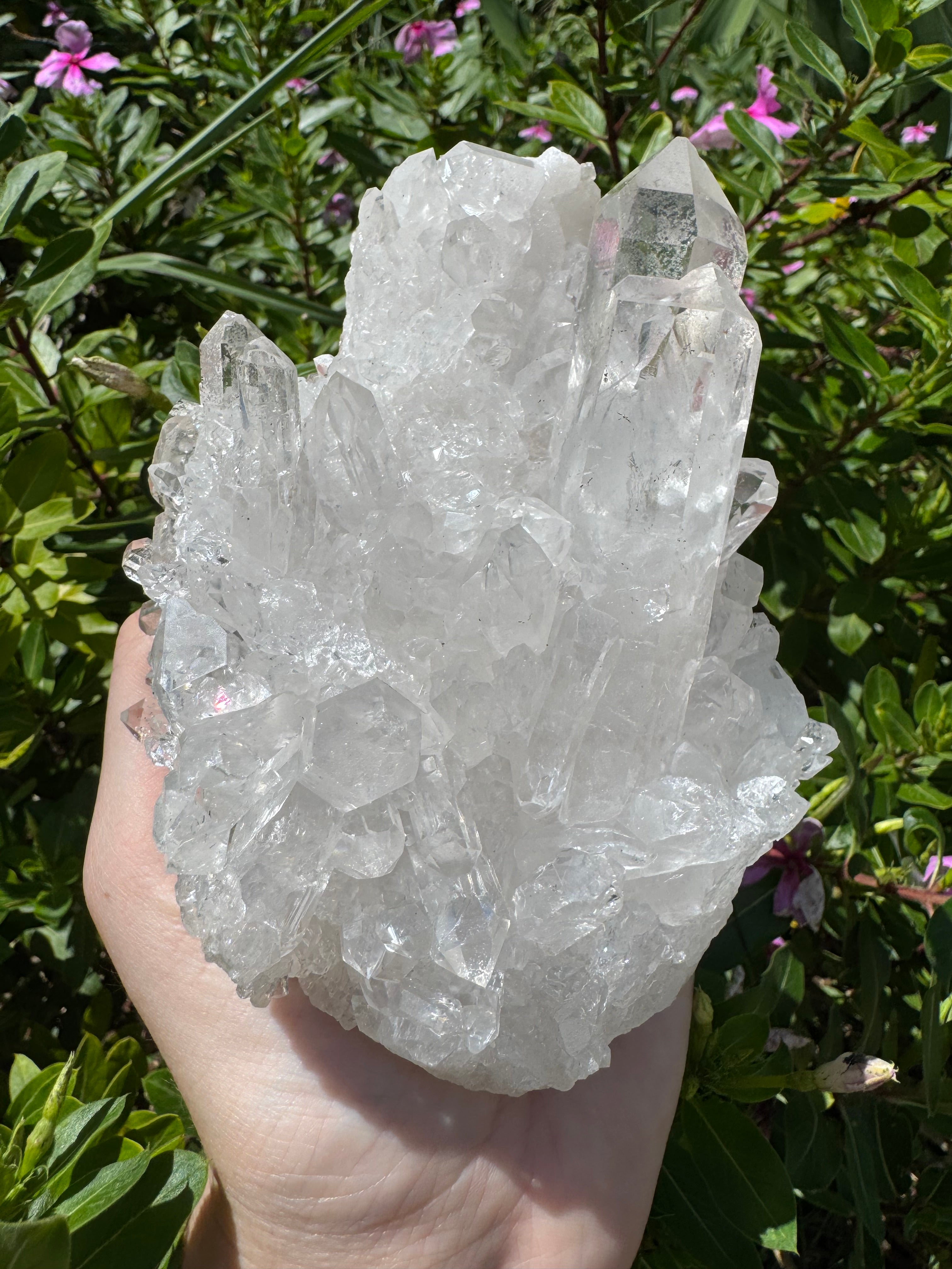 Clear Quartz Cluster - A+/AA Grade