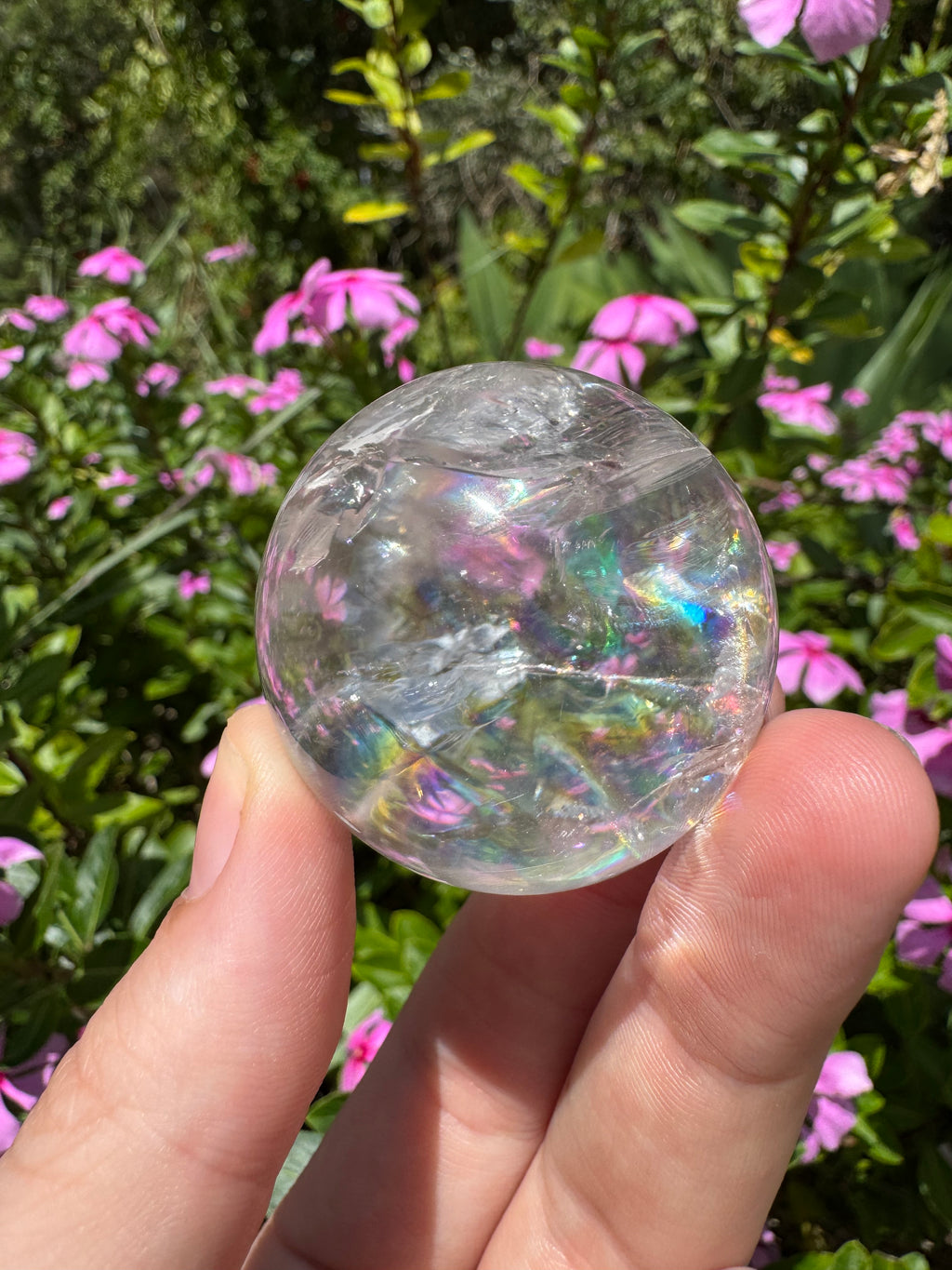Clear Quartz Sphere - High Quality