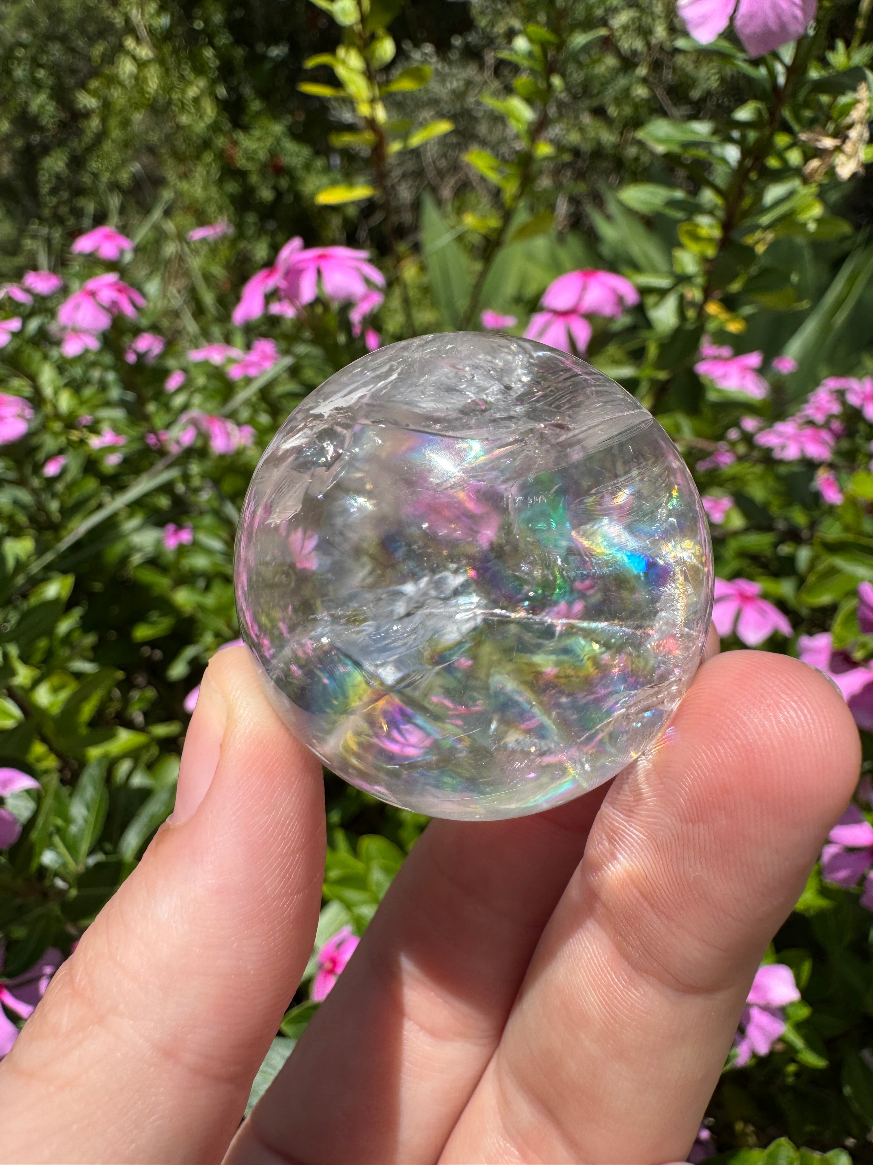 Clear Quartz Sphere - High Quality