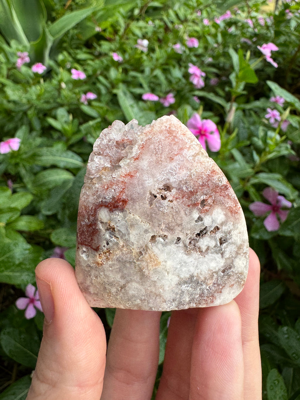 Pink Amethyst Freeform Cluster