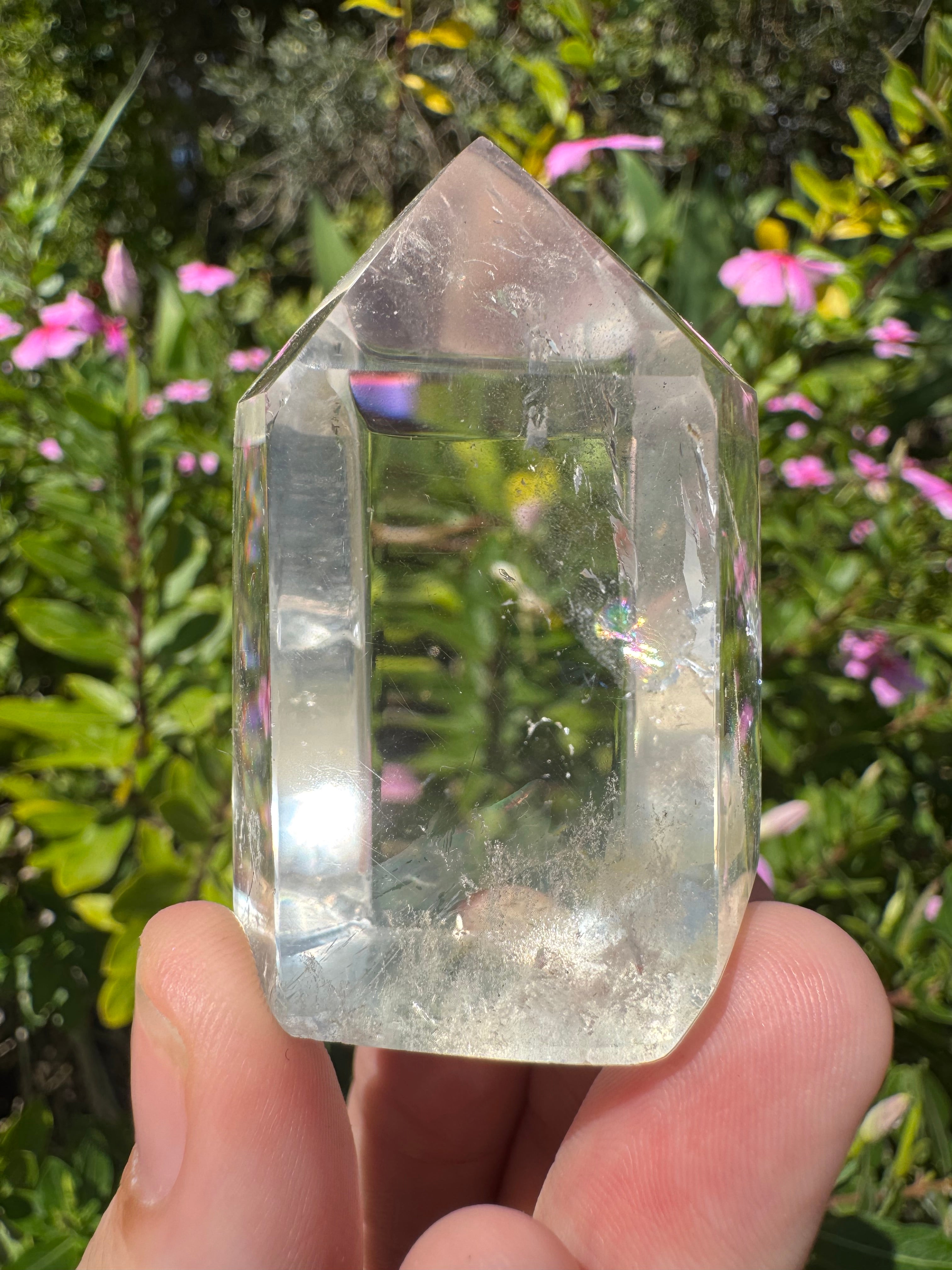 Natural Madagascan Clear Quartz Point
