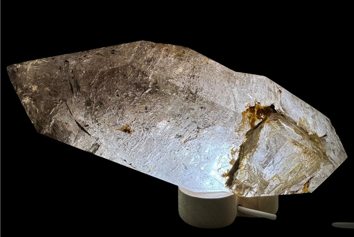 Inclusion Smoky Quartz Freeform - Enhydro