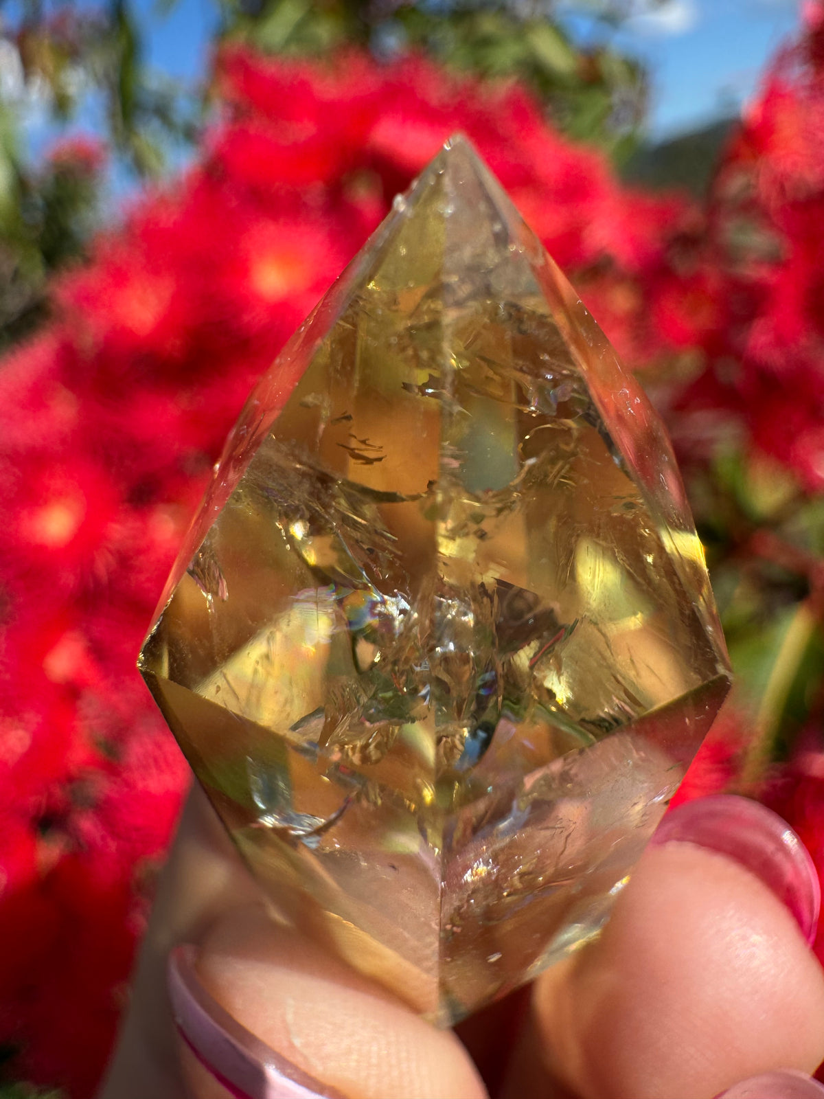 Citrine Double Terminated Point
