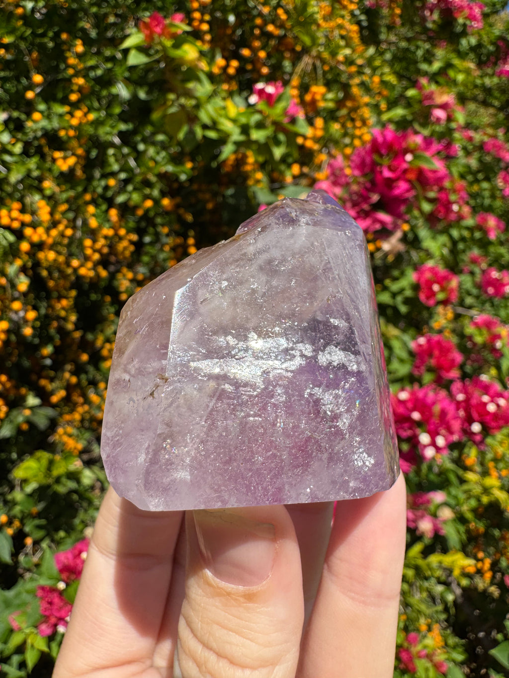 Inclusion Amethyst Freeform