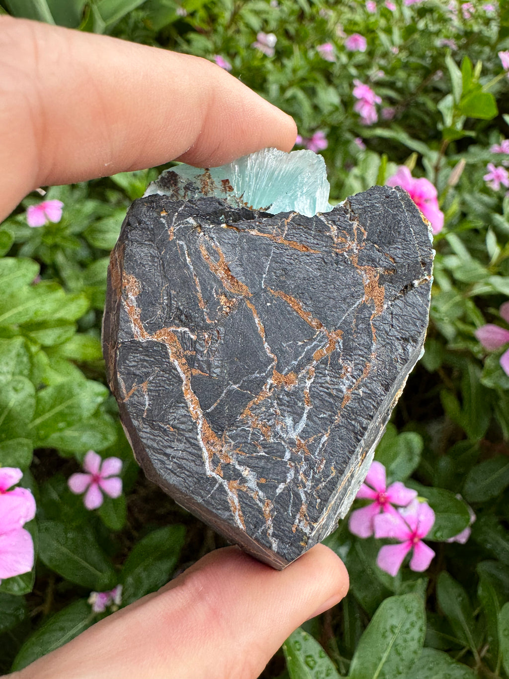 Hemimorphite Needle Formation On Matrix Specimen