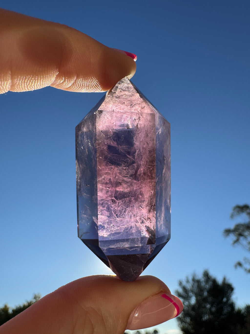Amethyst Double Terminated Point
