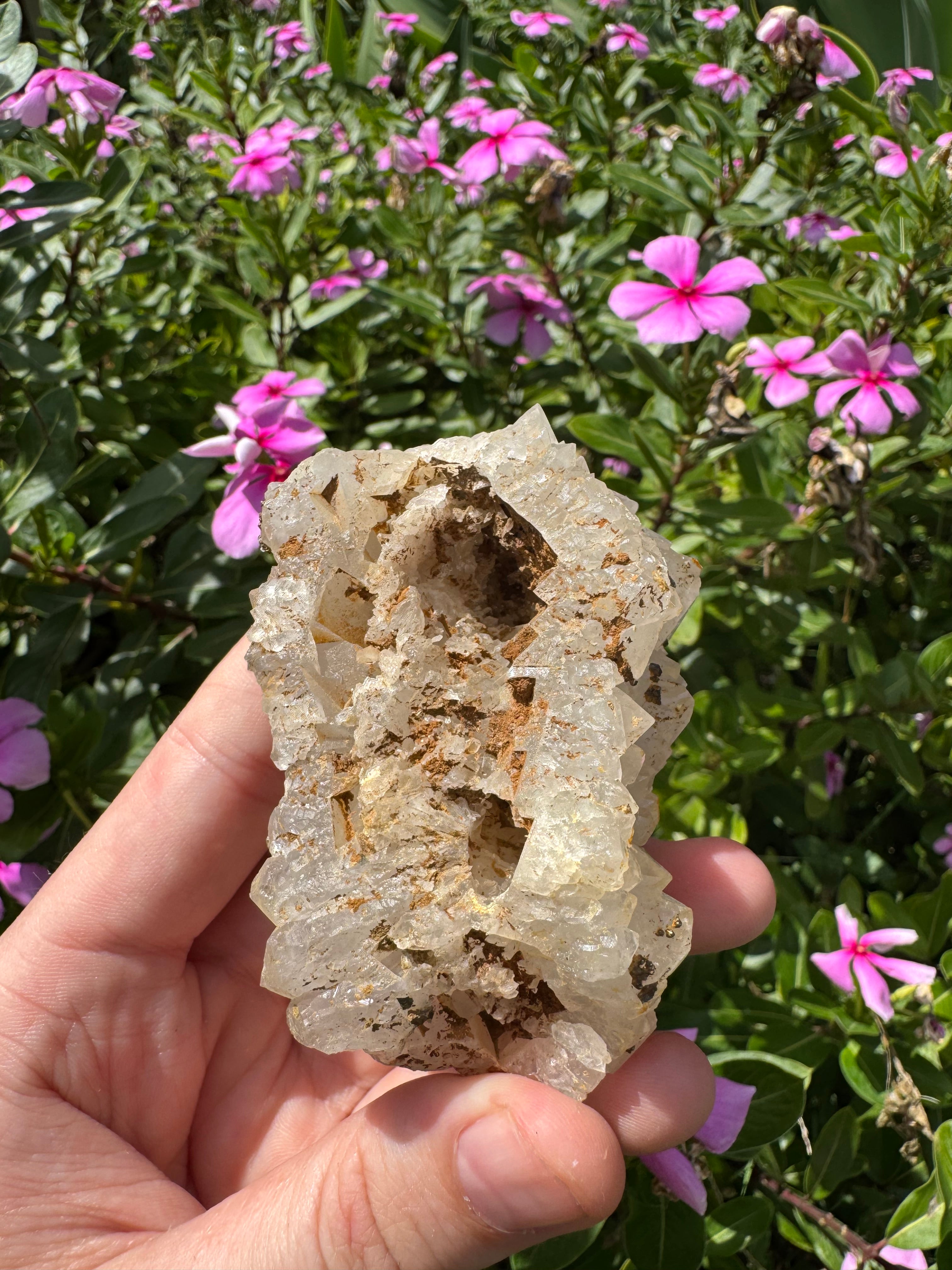 Pyrite on Quartz Specimen - High Quality