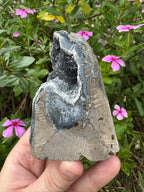 Purple/Black Amethyst Cutbase Cluster