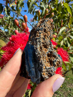 Vivianite on Matrix Specimen