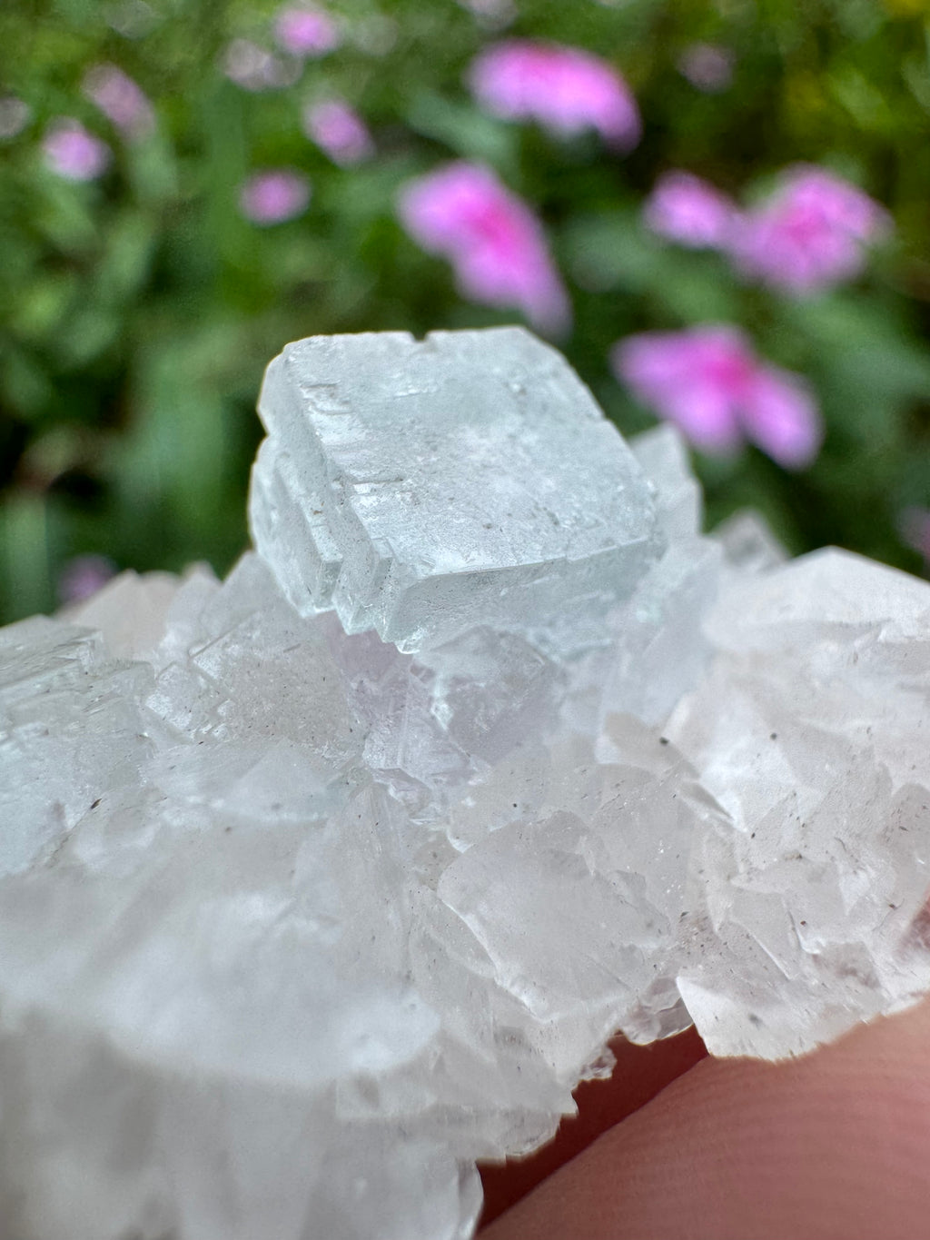 Blue Cubic Fluorite Specimen - High Quality