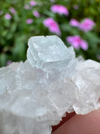Blue Cubic Fluorite Specimen - High Quality