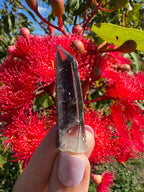 Hematite Coated Quartz Point