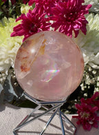Fire Quartz (Hematoid Quartz) Sphere - Vaulted Stock