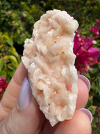 Pink Dolomite With Chalcopyrite Specimen