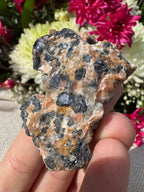 Calcite With Barite and Galena Specimen