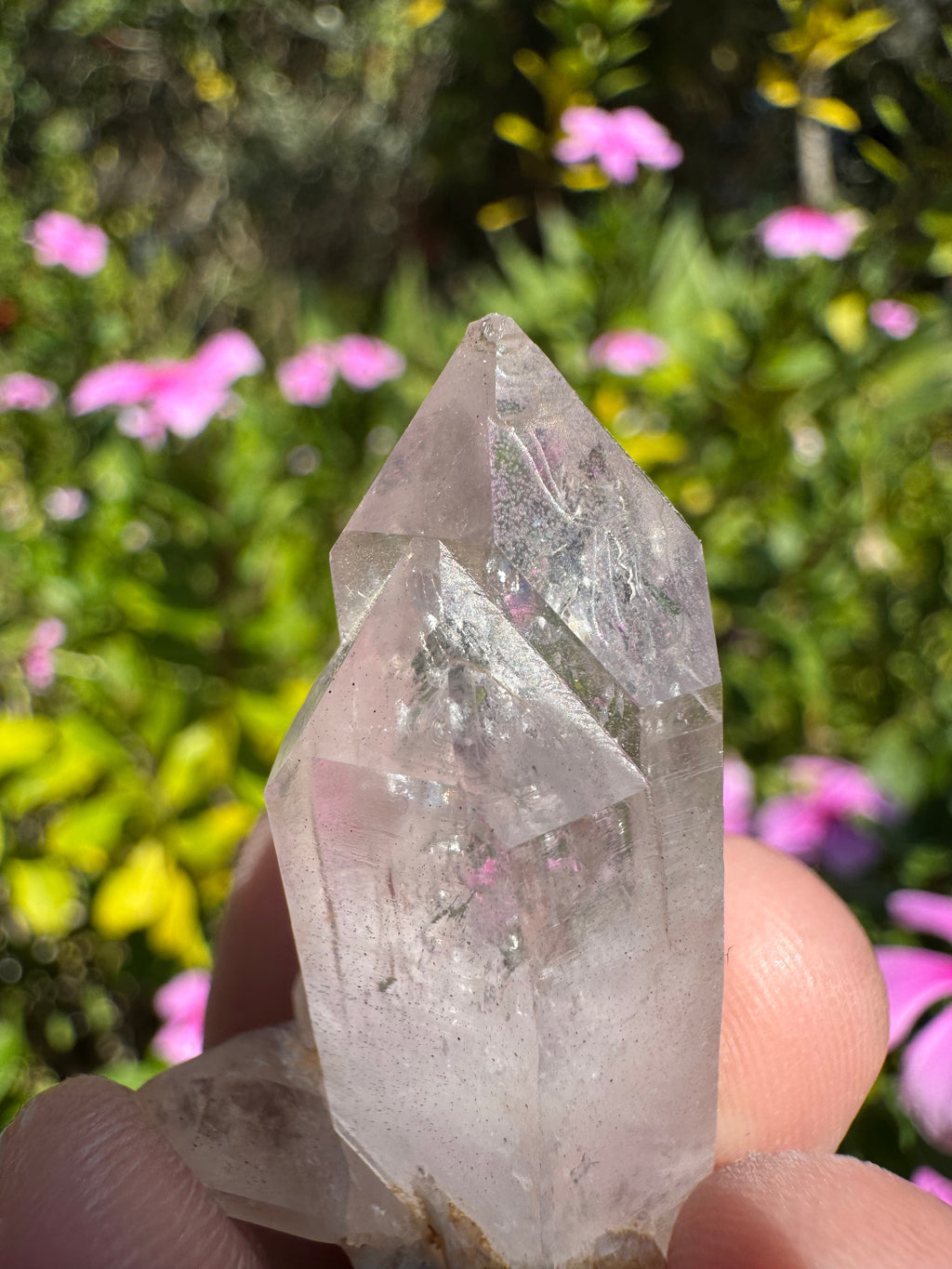 Vera Cruz Amethyst Enhydro Point - Stationary Bubble