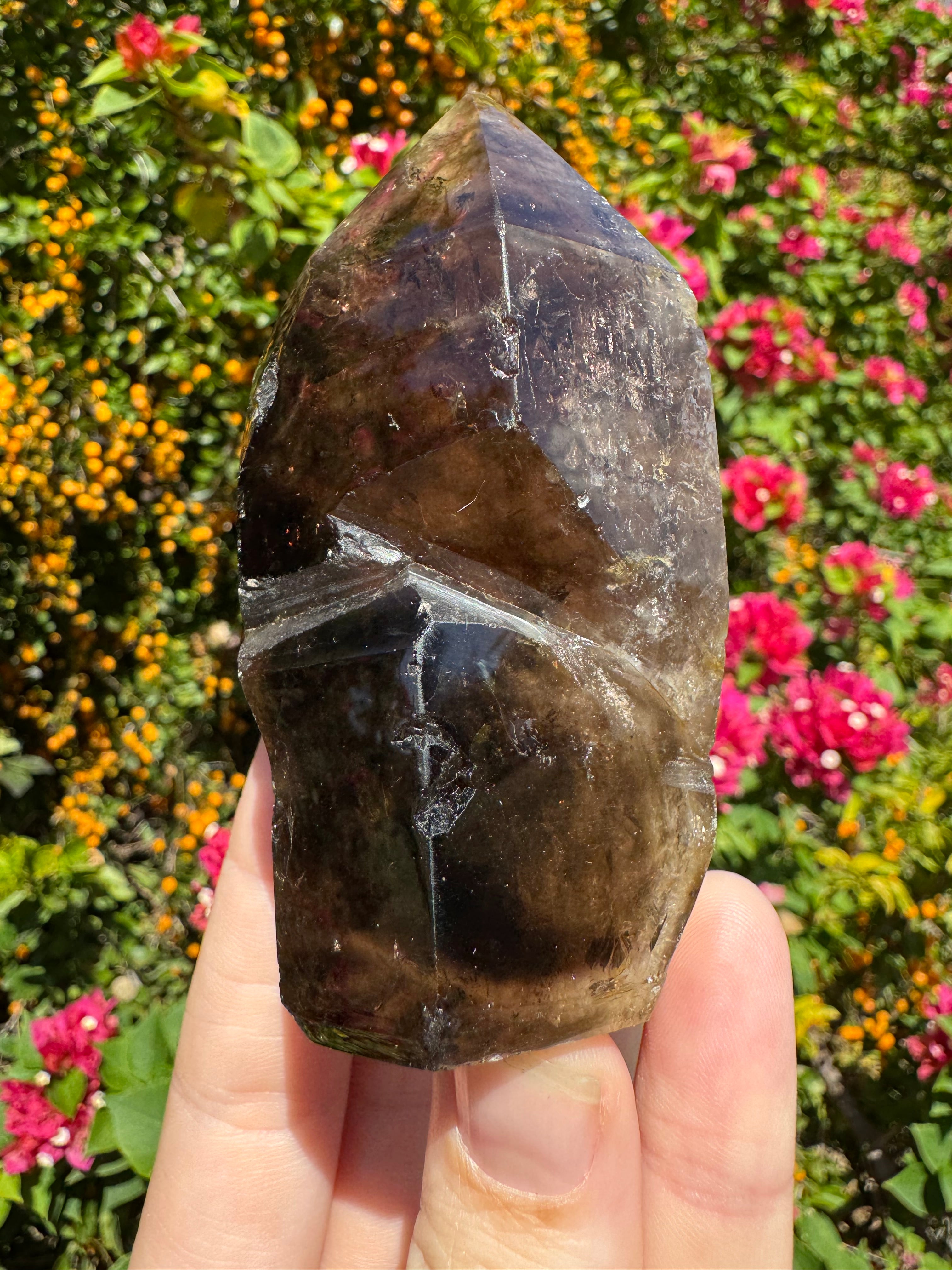 Inclusion Smoky Quartz Freeform