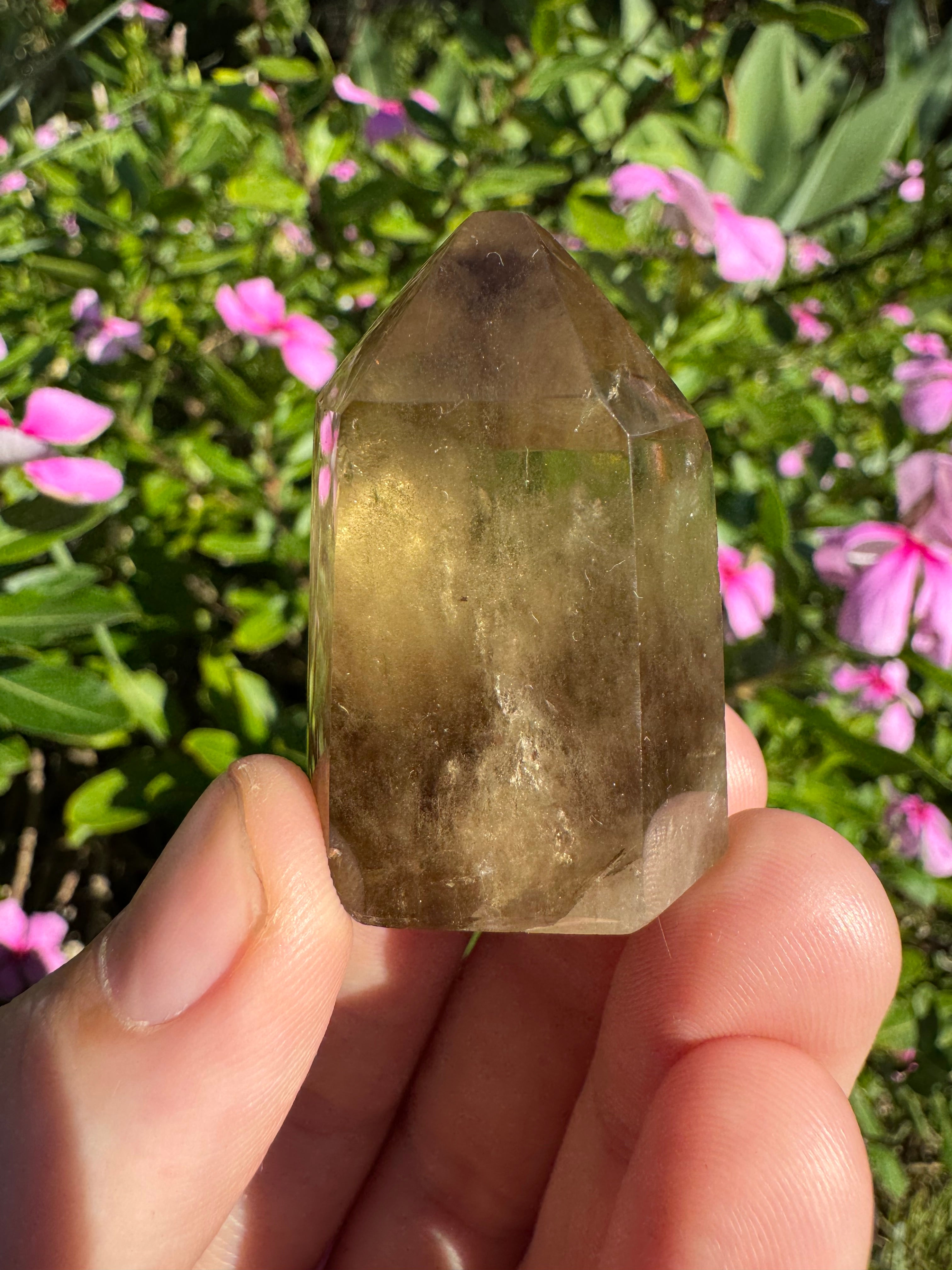 Natural Citrine Polished Point