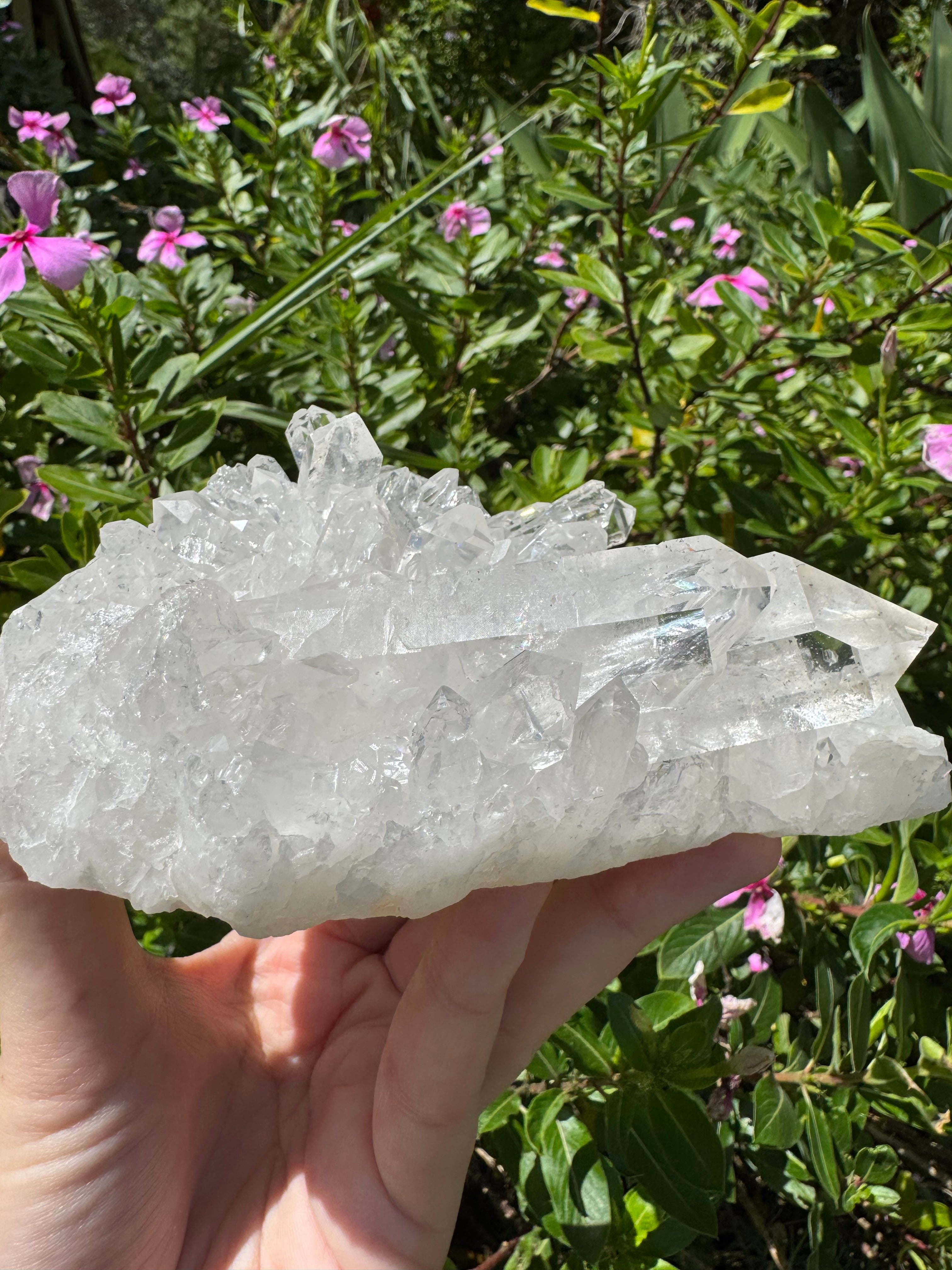 Clear Quartz Cluster - A+/AA Grade